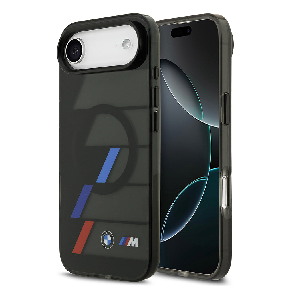 Apple iPhone 17 Air Kılıf BMW Orjinal Lisanslı M-safe Şarj Özellikli IML Baskılı Üç Renkli M Dizayn Kapak - Görsel 2