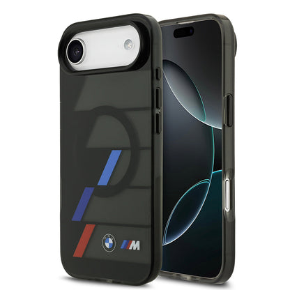 Apple iPhone 17 Air Kılıf BMW Orjinal Lisanslı M-safe Şarj Özellikli IML Baskılı Üç Renkli M Dizayn Kapak - Görsel 2