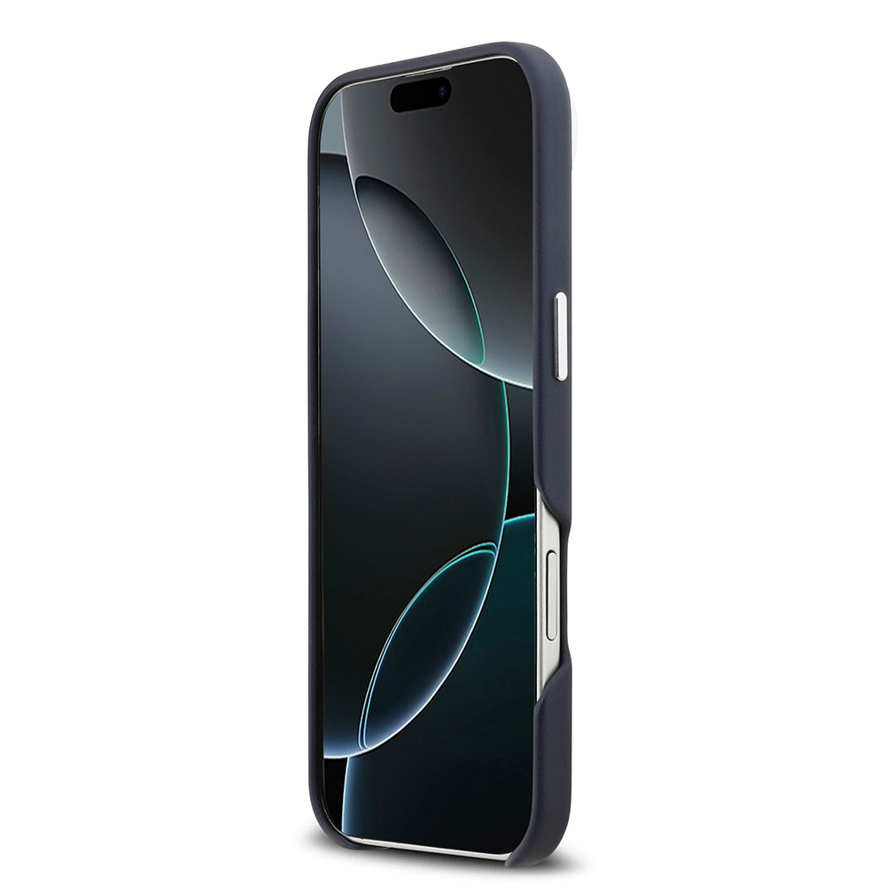 Apple iPhone 17 Air Kılıf BMW Orjinal Lisanslı M-safe Şarj Özellikli Metal Logolu Tam Kaplama Deri Kapak - Görsel 5