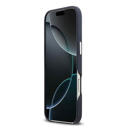 Apple iPhone 17 Air Kılıf BMW Orjinal Lisanslı M-safe Şarj Özellikli Metal Logolu Tam Kaplama Deri Kapak - Görsel 5
