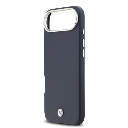 Apple iPhone 17 Air Kılıf BMW Orjinal Lisanslı M-safe Şarj Özellikli Metal Logolu Tam Kaplama Deri Kapak - Görsel 6