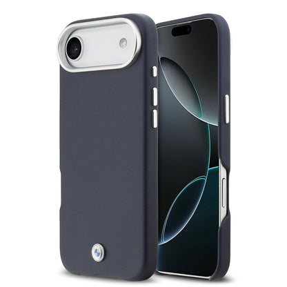 Apple iPhone 17 Air Kılıf BMW Orjinal Lisanslı M-safe Şarj Özellikli Metal Logolu Tam Kaplama Deri Kapak - Görsel 17