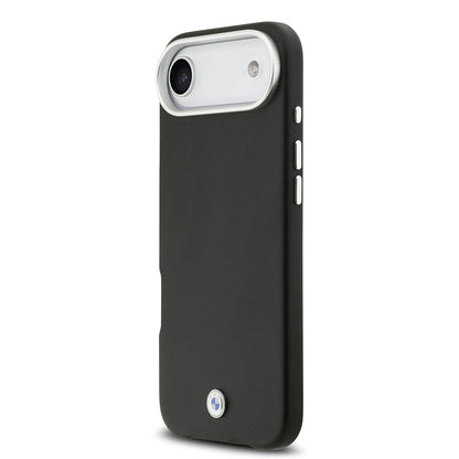 Apple iPhone 17 Air Kılıf BMW Orjinal Lisanslı M-safe Şarj Özellikli Metal Logolu Tam Kaplama Deri Kapak - Görsel 9