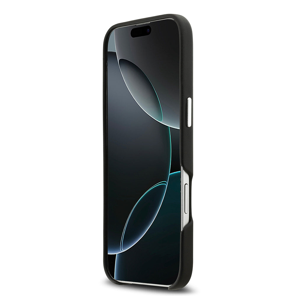 Apple iPhone 17 Air Kılıf BMW Orjinal Lisanslı M-safe Şarj Özellikli Metal Logolu Tam Kaplama Deri Kapak - Görsel 12