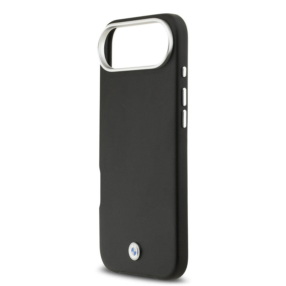 Apple iPhone 17 Air Kılıf BMW Orjinal Lisanslı M-safe Şarj Özellikli Metal Logolu Tam Kaplama Deri Kapak - Görsel 13