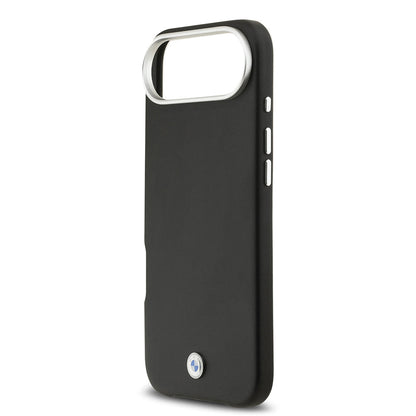 Apple iPhone 17 Air Kılıf BMW Orjinal Lisanslı M-safe Şarj Özellikli Metal Logolu Tam Kaplama Deri Kapak - Görsel 13