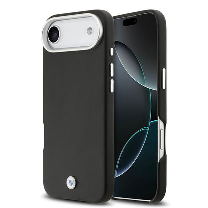Apple iPhone 17 Air Kılıf BMW Orjinal Lisanslı M-safe Şarj Özellikli Metal Logolu Tam Kaplama Deri Kapak - Görsel 16