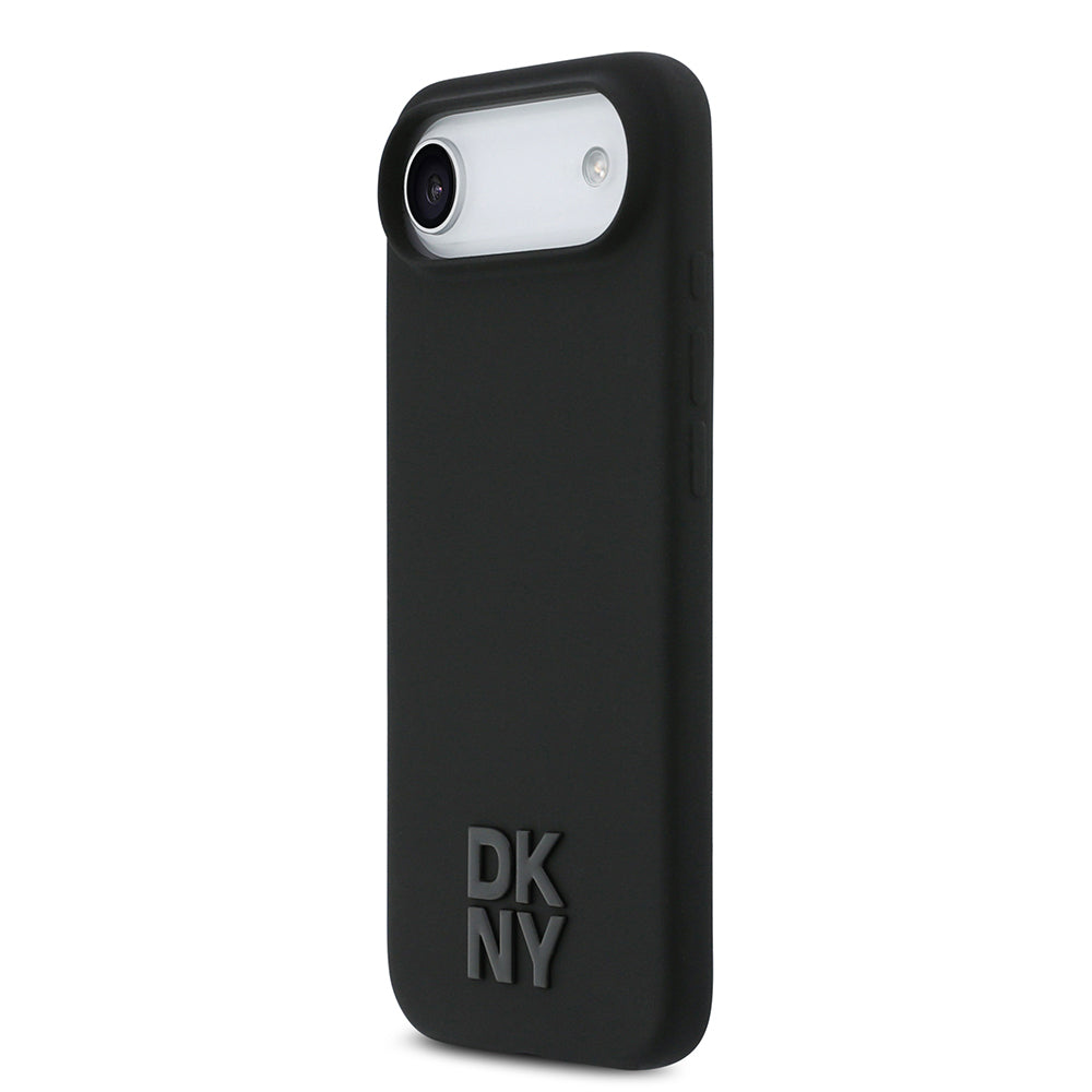 Apple iPhone 17 Air Kılıf DKNY Orjinal Lisanslı M-safe Şarj Özellikli Metal Logolu Silikon Kapak - Görsel 2