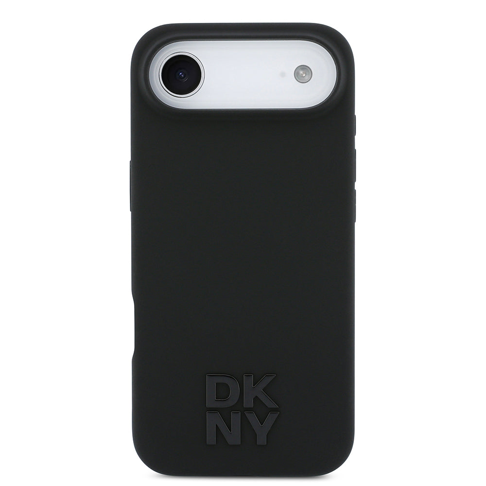 Apple iPhone 17 Air Kılıf DKNY Orjinal Lisanslı M-safe Şarj Özellikli Metal Logolu Silikon Kapak - Görsel 3