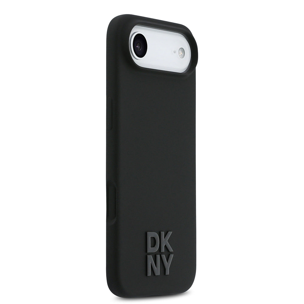 Apple iPhone 17 Air Kılıf DKNY Orjinal Lisanslı M-safe Şarj Özellikli Metal Logolu Silikon Kapak - Görsel 4