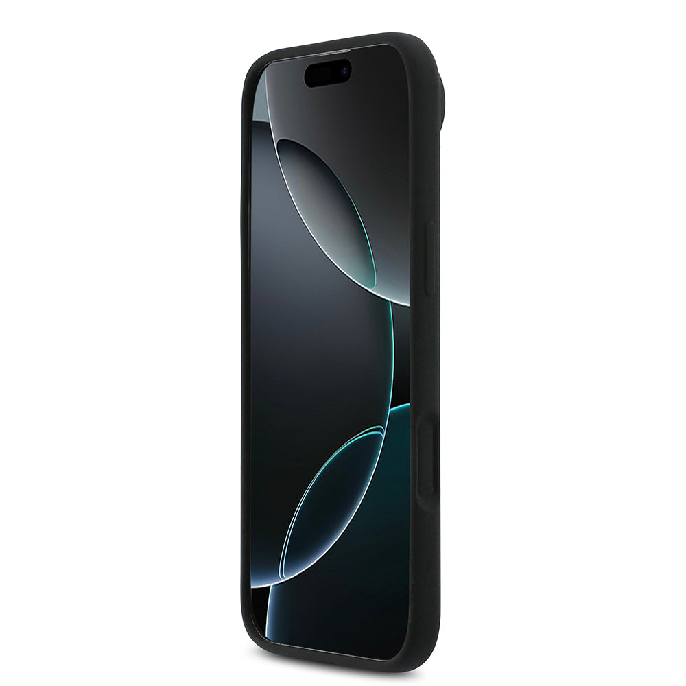 Apple iPhone 17 Air Kılıf DKNY Orjinal Lisanslı M-safe Şarj Özellikli Metal Logolu Silikon Kapak - Görsel 5