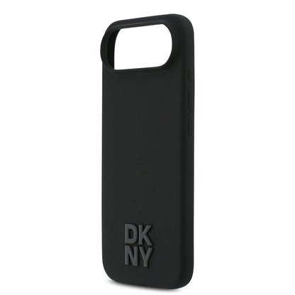 Apple iPhone 17 Air Kılıf DKNY Orjinal Lisanslı M-safe Şarj Özellikli Metal Logolu Silikon Kapak - Görsel 6