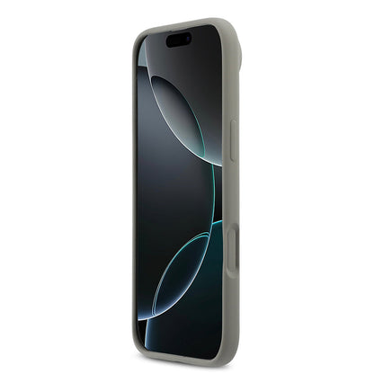 Apple iPhone 17 Air Kılıf DKNY Orjinal Lisanslı M-safe Şarj Özellikli Metal Logolu Silikon Kapak - Görsel 12