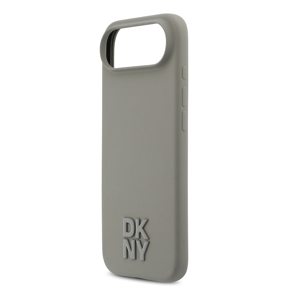 Apple iPhone 17 Air Kılıf DKNY Orjinal Lisanslı M-safe Şarj Özellikli Metal Logolu Silikon Kapak - Görsel 13