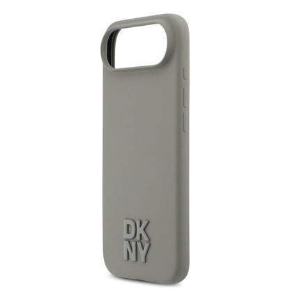 Apple iPhone 17 Air Kılıf DKNY Orjinal Lisanslı M-safe Şarj Özellikli Metal Logolu Silikon Kapak - Görsel 13