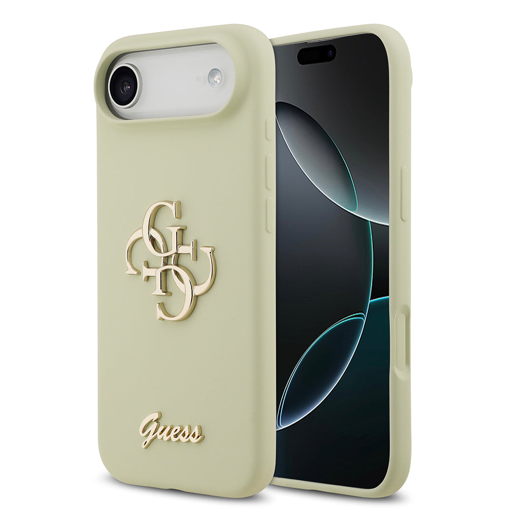 Apple iPhone 17 Air Kılıf Guess Orjinal Lisanslı Grained Yazı Logolu Kapak - Görsel 5