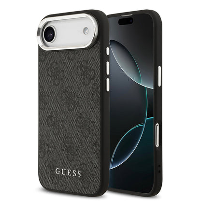 Apple iPhone 17 Air Kılıf Guess Orjinal Lisanslı M-safe Şarj Özellikli 4G Klasik Yazı Logolu Kapak - Görsel 2