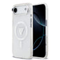 Apple iPhone 17 Air Kılıf Guess Orjinal Lisanslı M-safe Şarj Özellikli IML Baskılı Üçgen Logolu Metal Kamera Çerçeveli Kapak