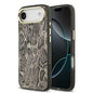 Apple iPhone 17 Air Kılıf Guess Orjinal Lisanslı M-safe Şarj Özellikli Yazı Logolu Python Desenli Kapak