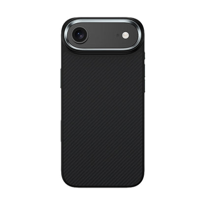 Apple iPhone 17 Air Kılıf Karbon Fiber M-safe Şarj Özellikli Benks Hybrid ArmorPro 600D Kevlar Kapak - Görsel 2