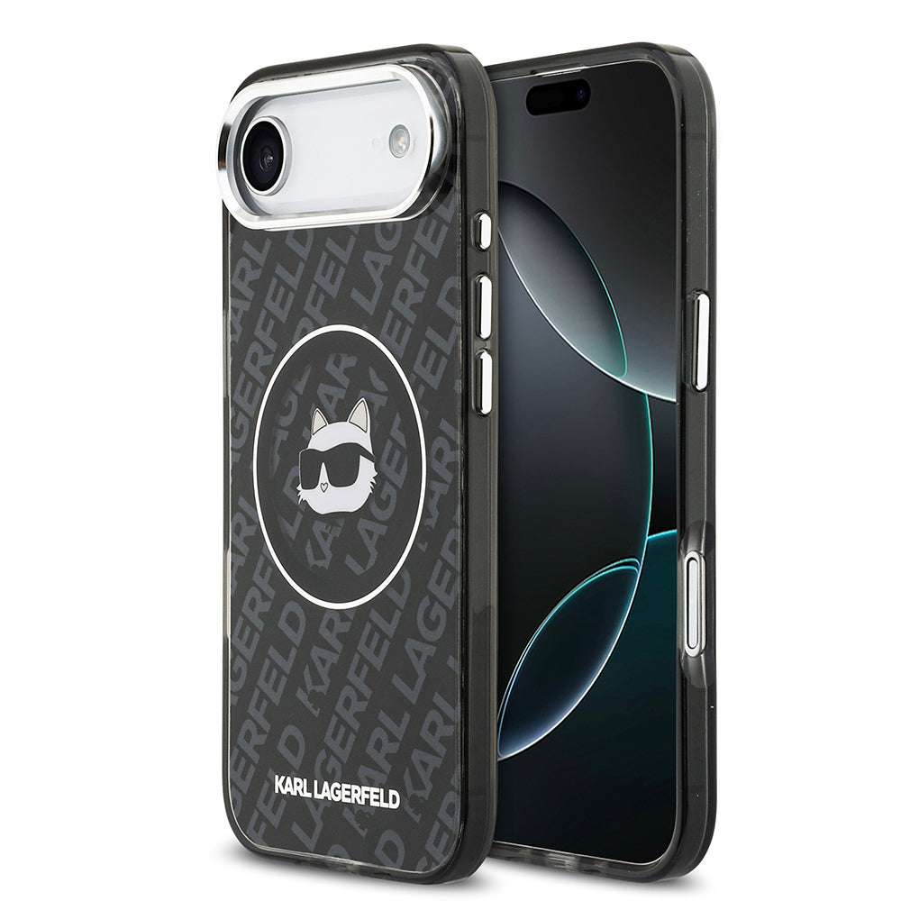 Apple iPhone 17 Air Kılıf Karl Lagerfeld Orjinal Lisanslı IML Baskılı Choupette Heads Kapak - Görsel 2