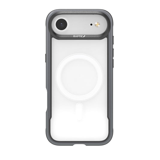 Apple iPhone 17 Air Kılıf M-safe Şarj Özellikli Airbagli Raptic Shield Serisi Şeffaf Arka Yüzey Kapak