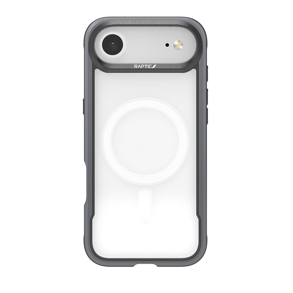 Apple iPhone 17 Air Kılıf M-safe Şarj Özellikli Airbagli Raptic Shield Serisi Şeffaf Arka Yüzey Kapak - Görsel 3