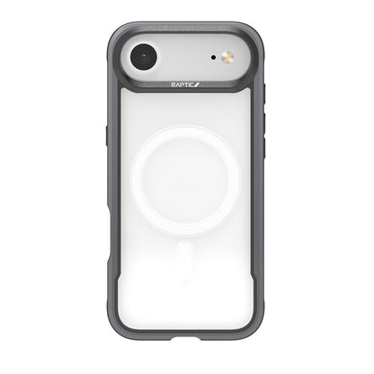 Apple iPhone 17 Air Kılıf M-safe Şarj Özellikli Airbagli Raptic Shield Serisi Şeffaf Arka Yüzey Kapak - Görsel 3