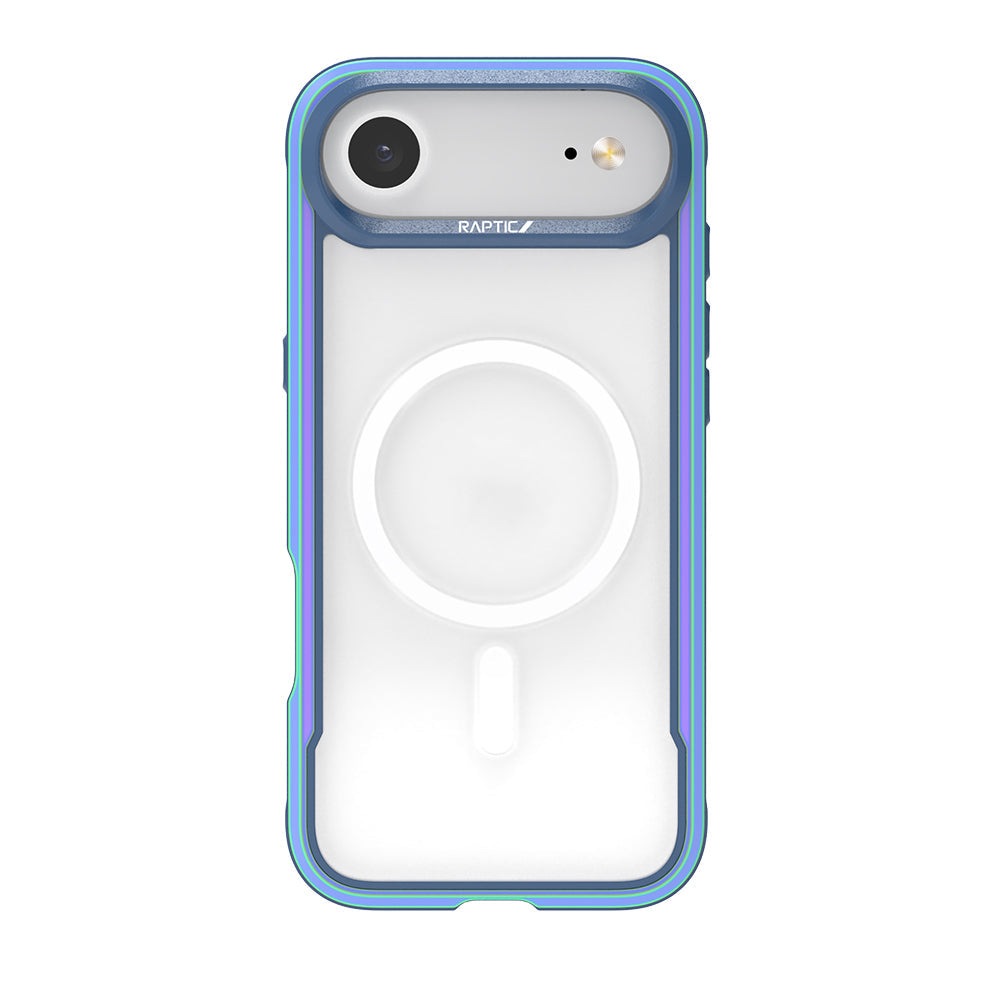 Apple iPhone 17 Air Kılıf M-safe Şarj Özellikli Airbagli Raptic Shield Serisi Şeffaf Arka Yüzey Kapak - Görsel 2