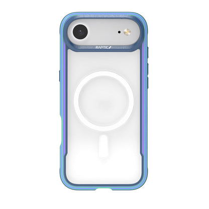 Apple iPhone 17 Air Kılıf M-safe Şarj Özellikli Airbagli Raptic Shield Serisi Şeffaf Arka Yüzey Kapak - Görsel 2