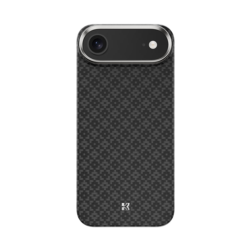 Apple iPhone 17 Air Kılıf M-Safe Şarj Özellikli Benks ArmorAir ArmorGrid Serisi Kevlar Kapak - Görsel 2