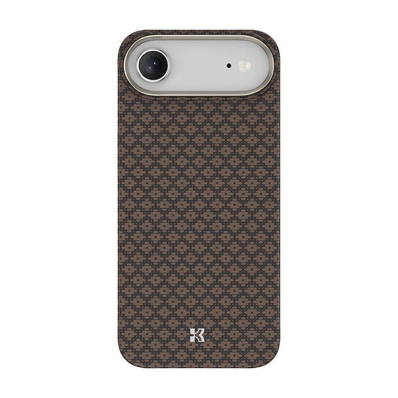 Apple iPhone 17 Air Kılıf M-Safe Şarj Özellikli Benks ArmorAir ArmorGrid Serisi Kevlar Kapak - Görsel 4