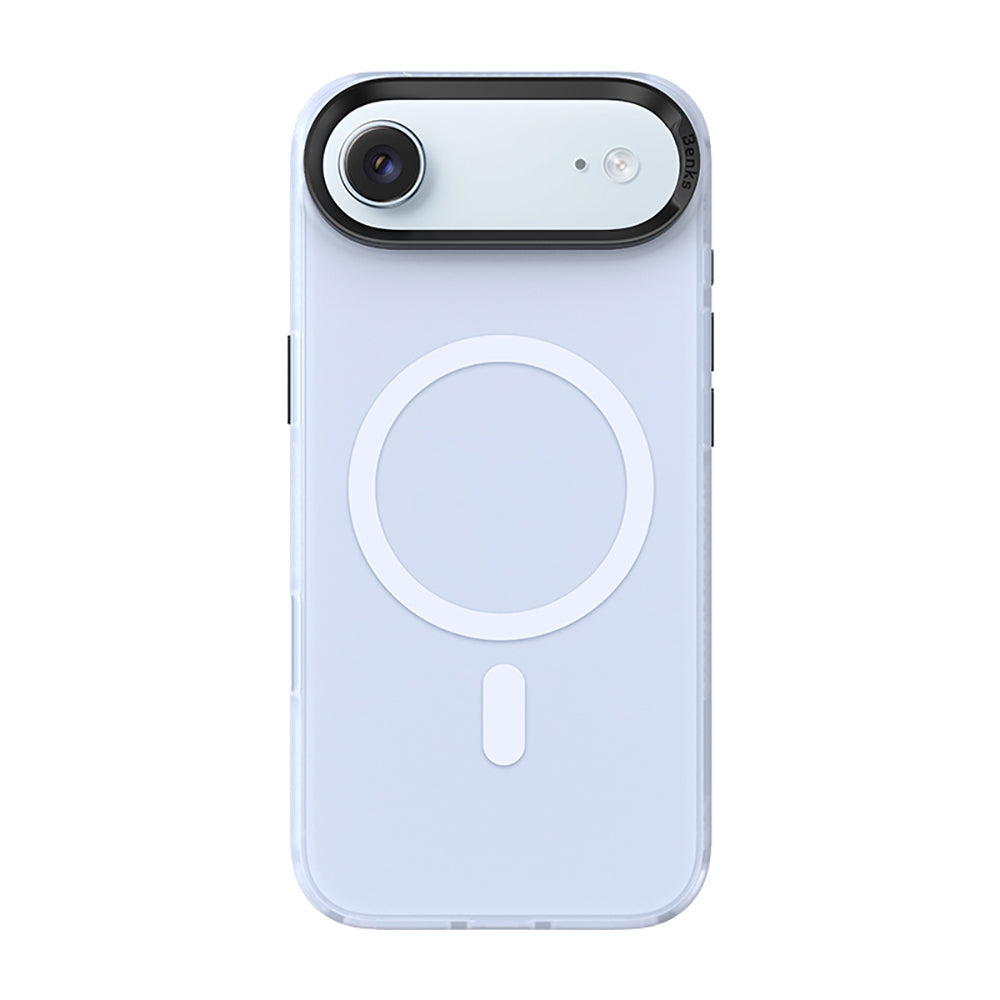 Apple iPhone 17 Air Kılıf M-safe Şarj Özellikli Benks Lucid Armor Kapak - Görsel 4