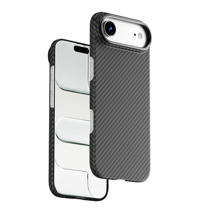 Apple iPhone 17 Air Kılıf M-safe Şarj Özellikli Kamera Standlı Wiwu DCC-206 Aramid Air Kapak - Görsel 2