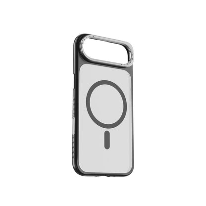 Apple iPhone 17 Air Kılıf M-safe Şarj Özellikli Metal Kamera Standlı Lenyes CK226 PC Kapak - Görsel 2