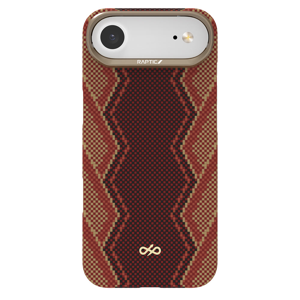 Apple iPhone 17 Air Kılıf M-safe Şarj Özellikli Raptic Aramid Skin Bionic Serisi Kapak - Görsel 2