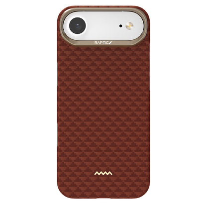 Apple iPhone 17 Air Kılıf M-safe Şarj Özellikli Raptic Aramid Skin Origin Serisi Kapak