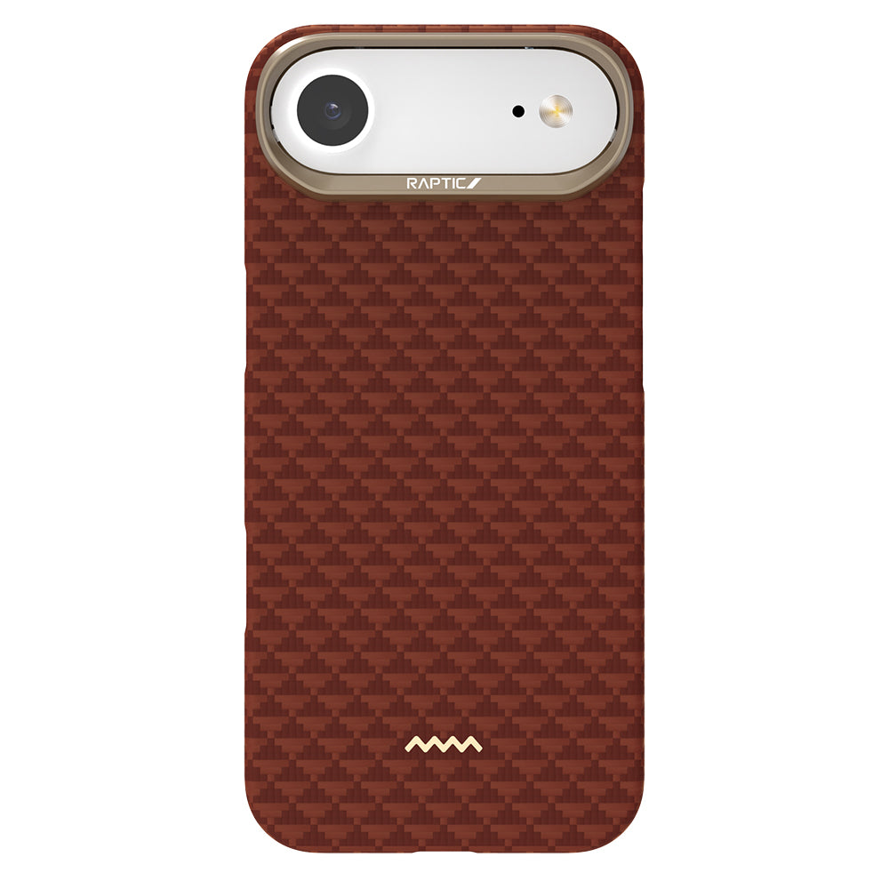 Apple iPhone 17 Air Kılıf M-safe Şarj Özellikli Raptic Aramid Skin Origin Serisi Kapak - Görsel 4
