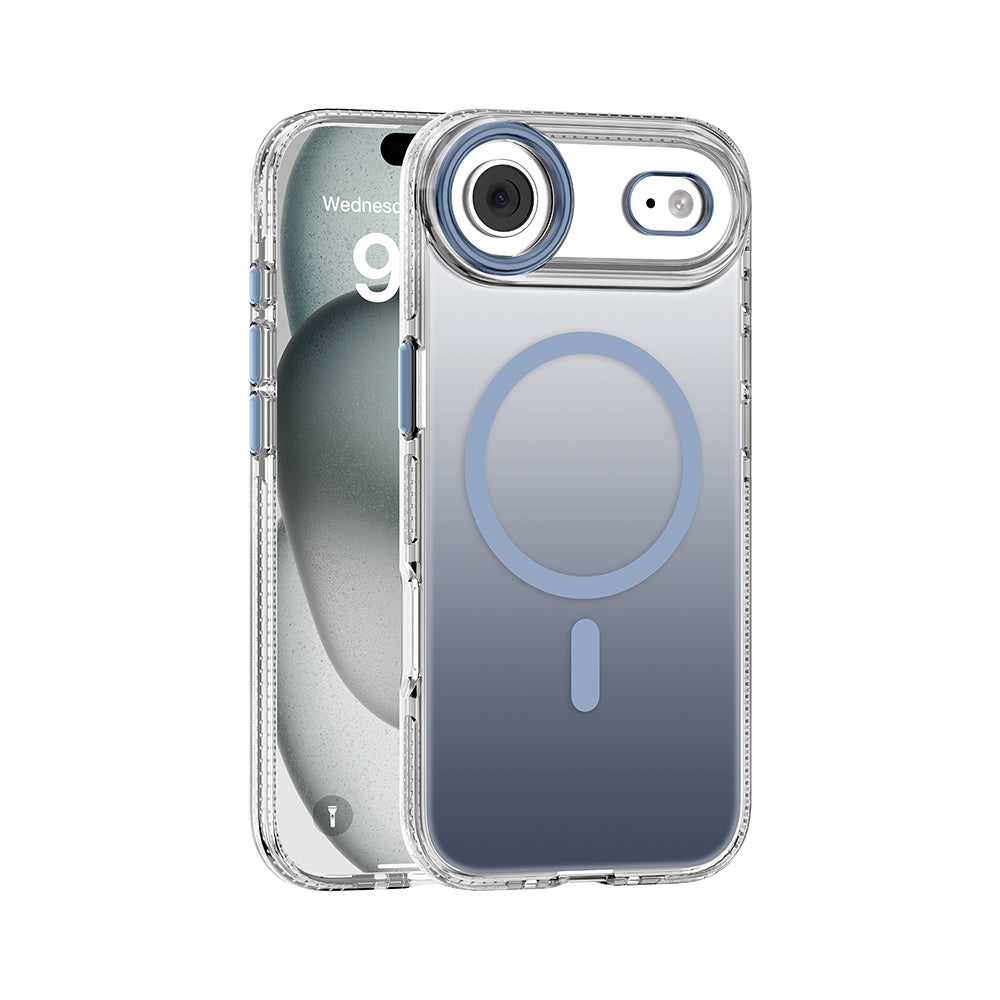 Apple iPhone 17 Air Kılıf M-safe Şarj Özellikli Sararmaya Karşı Dayanıklı Mutural Icesense Serisi Kapak - Görsel 5