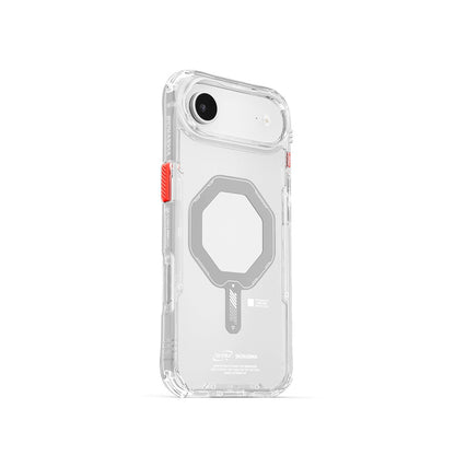 Apple iPhone 17 Air Kılıf M-safe Şarj Özellikli Şeffaf Airbag Tasarımlı Skinarma Saido Mag-Charge Kapak - Görsel 2