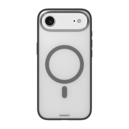 Apple iPhone 17 Air Kılıf M-safe Şarj Özellikli Youngkit Clear Serisi Kapak - Görsel 3