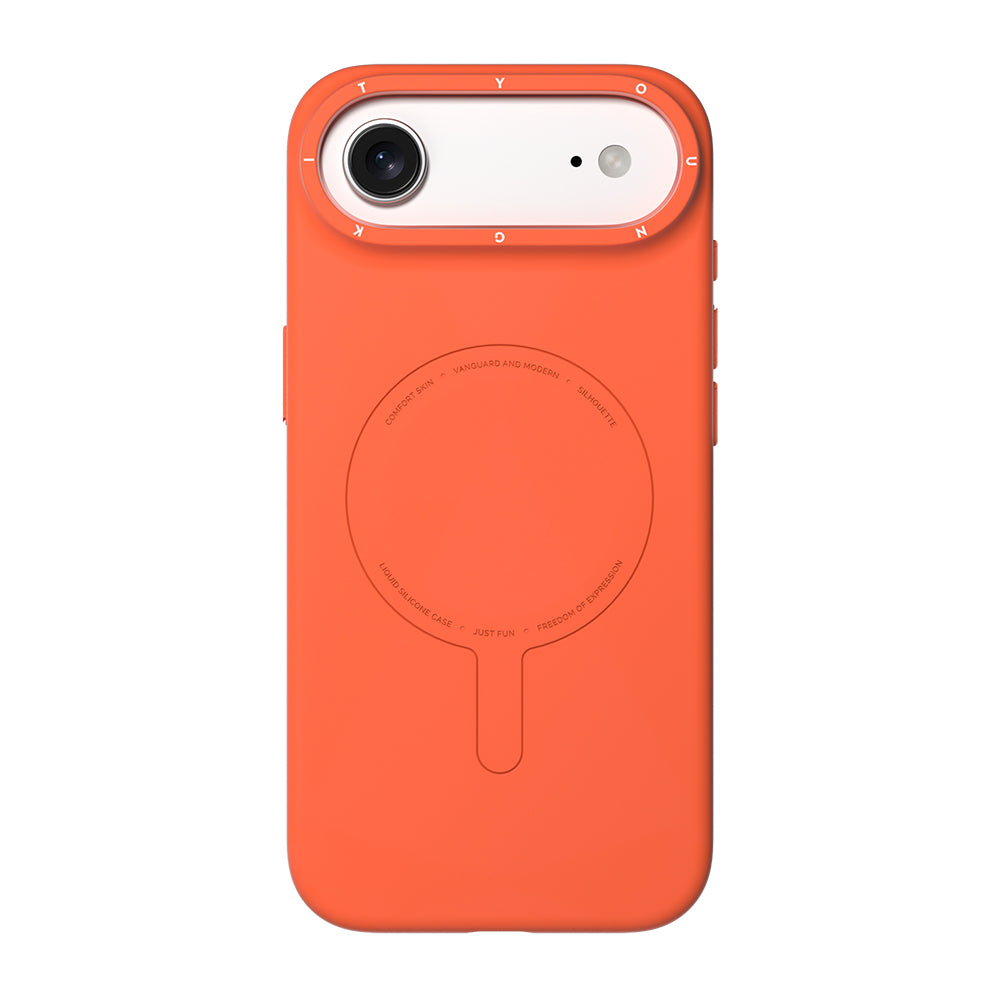 Apple iPhone 17 Air Kılıf M-Safe Şarj Özellikli Youngkit Morandi Serisi Kapak - Görsel 5