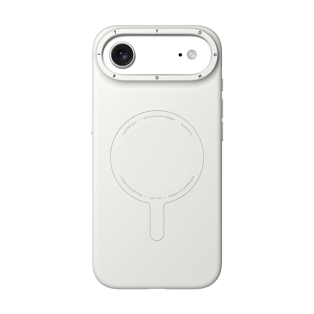 Apple iPhone 17 Air Kılıf M-Safe Şarj Özellikli Youngkit Morandi Serisi Kapak - Görsel 3