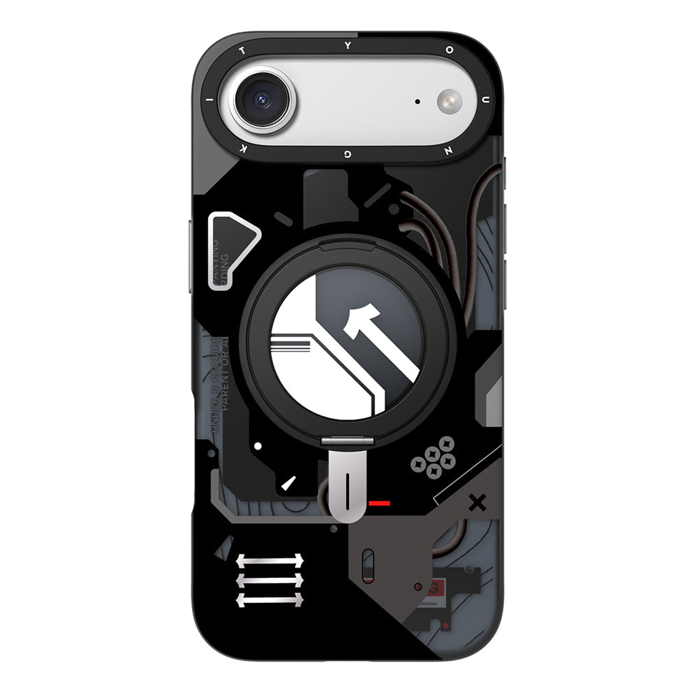 Apple iPhone 17 Air Kılıf M-safe Şarj Özellikli Youngkit Starship Serisi Kapak - Görsel 2