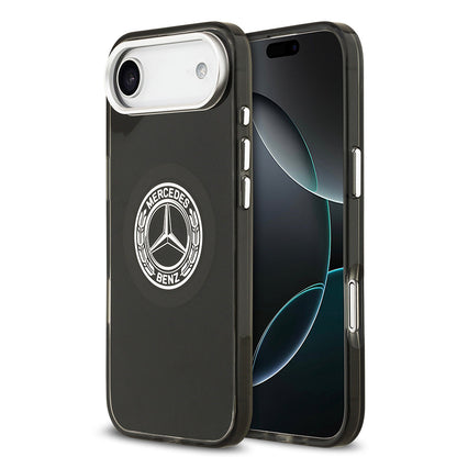Apple iPhone 17 Air Kılıf Mercedes Benz Orjinal Lisanslı M-safe Şarj Özellikli Çift Katmanlı PC Nostaljik Yıldız Dizayn Kapak - Görsel 3