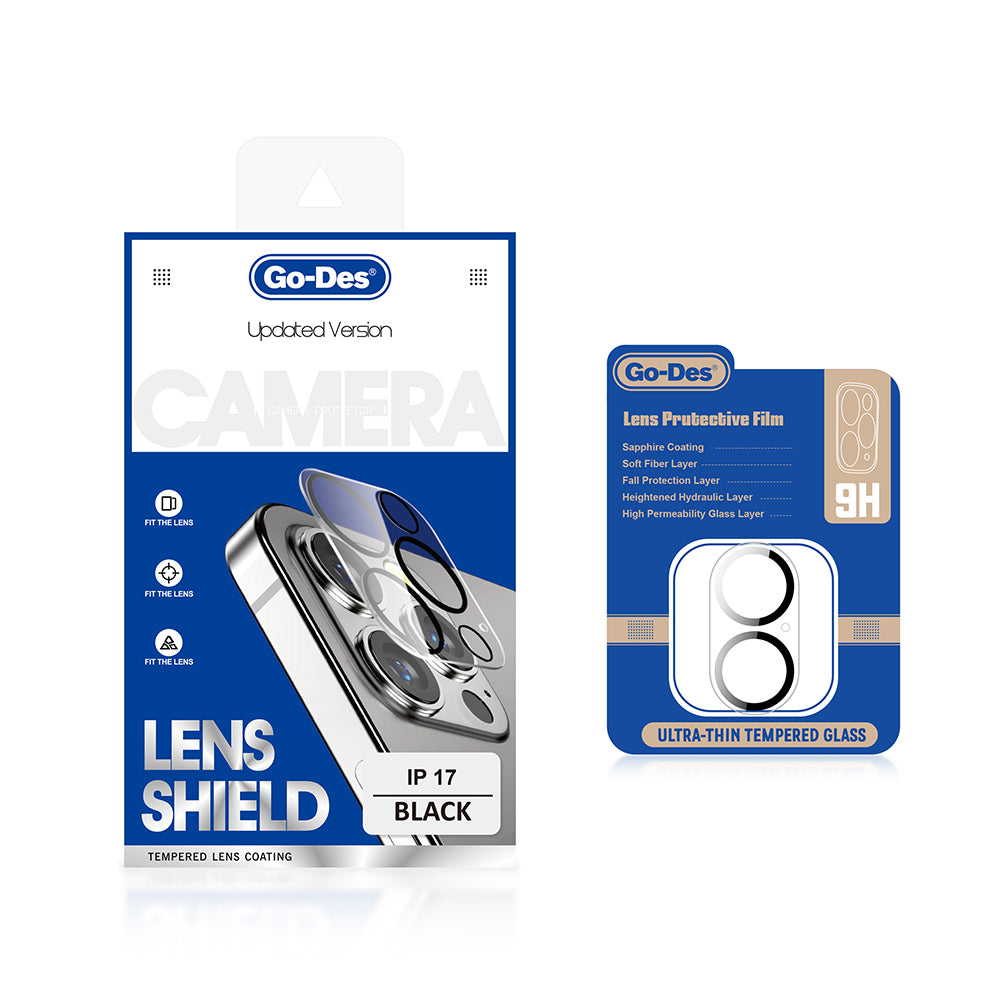 Apple iPhone 17 Go Des Lens Shield CL-14 Kamera Lens Koruyucu - Görsel 2