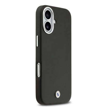 Apple iPhone 17 Kılıf BMW Orjinal Lisanslı M-safe Şarj Özellikli Metal Logolu Tam Kaplama Deri Kapak - Görsel 4