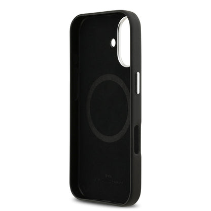 Apple iPhone 17 Kılıf BMW Orjinal Lisanslı M-safe Şarj Özellikli Metal Logolu Tam Kaplama Deri Kapak - Görsel 7