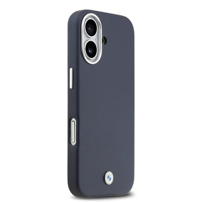 Apple iPhone 17 Kılıf BMW Orjinal Lisanslı M-safe Şarj Özellikli Metal Logolu Tam Kaplama Deri Kapak - Görsel 11