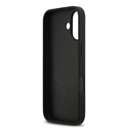 Apple iPhone 17 Kılıf DKNY Orjinal Lisanslı M-safe Şarj Özellikli 3D Yazılı Grid Pattern Kapak - Görsel 7